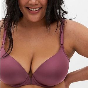 Mauve Front-Clasp Multi-way Bra